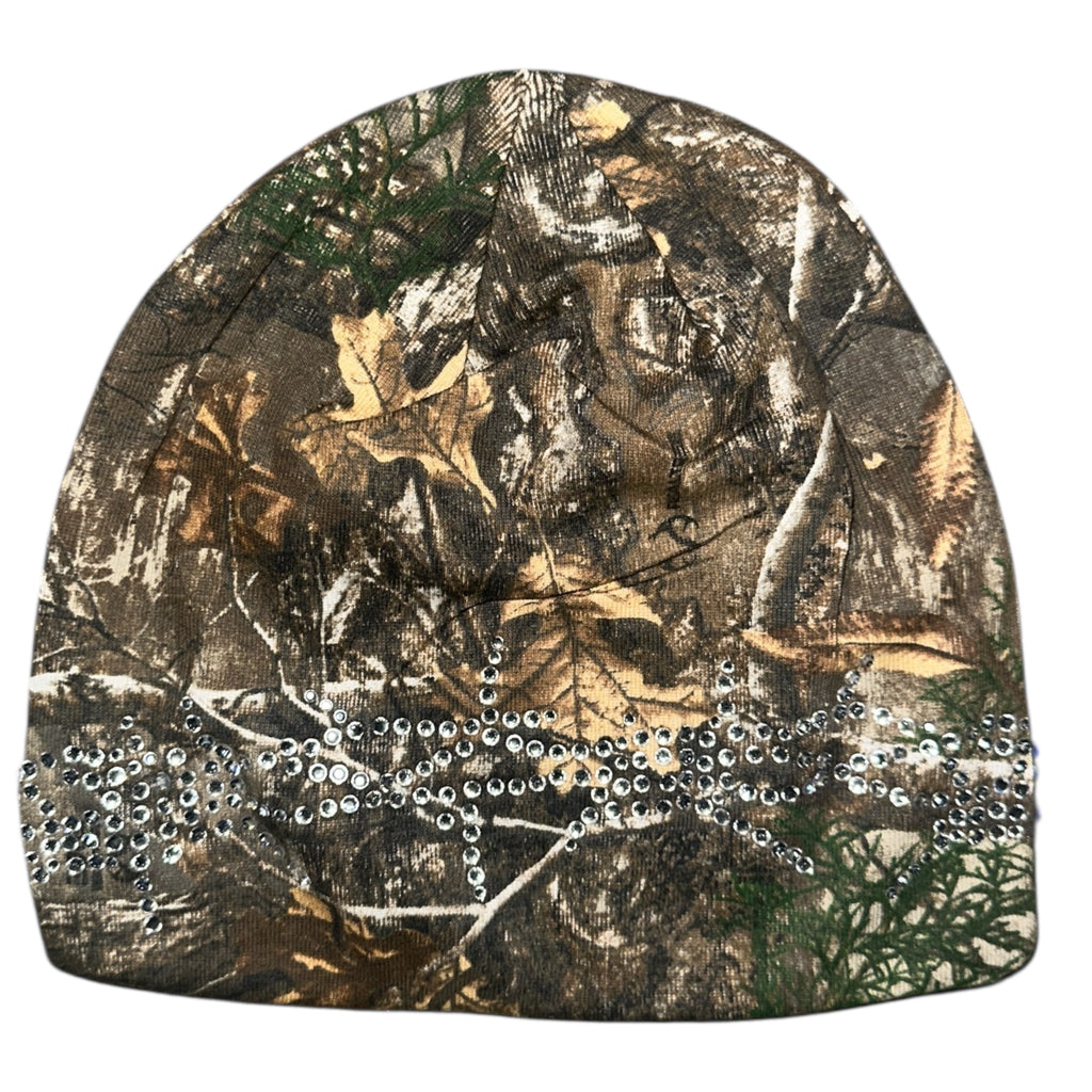 BARBED WIRE RHINESTONE BEANIE